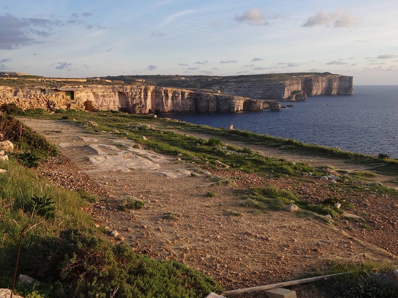 Trapping site in Gozo . 