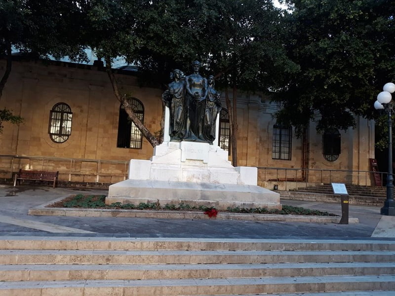 Daphne Caruana Galizia protest memorial