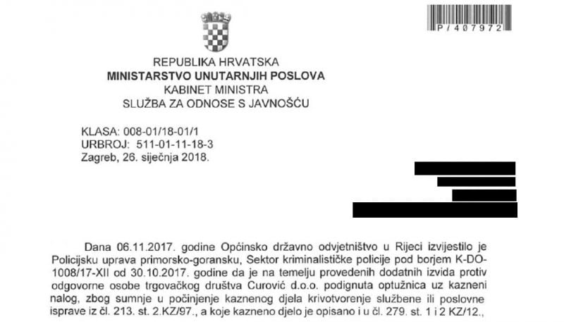 Croatia indictment Kristijan Curavic