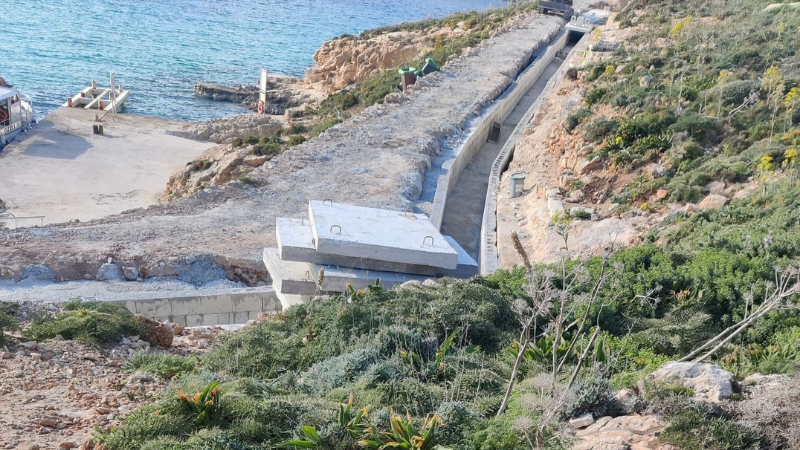 Environment Minister silent on ‘illegal’ works in Comino protected area ...