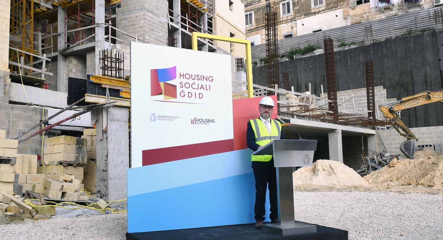 Malita ousts contractor on Bormla social accommodation, replacing it with new Joseph Portelli company