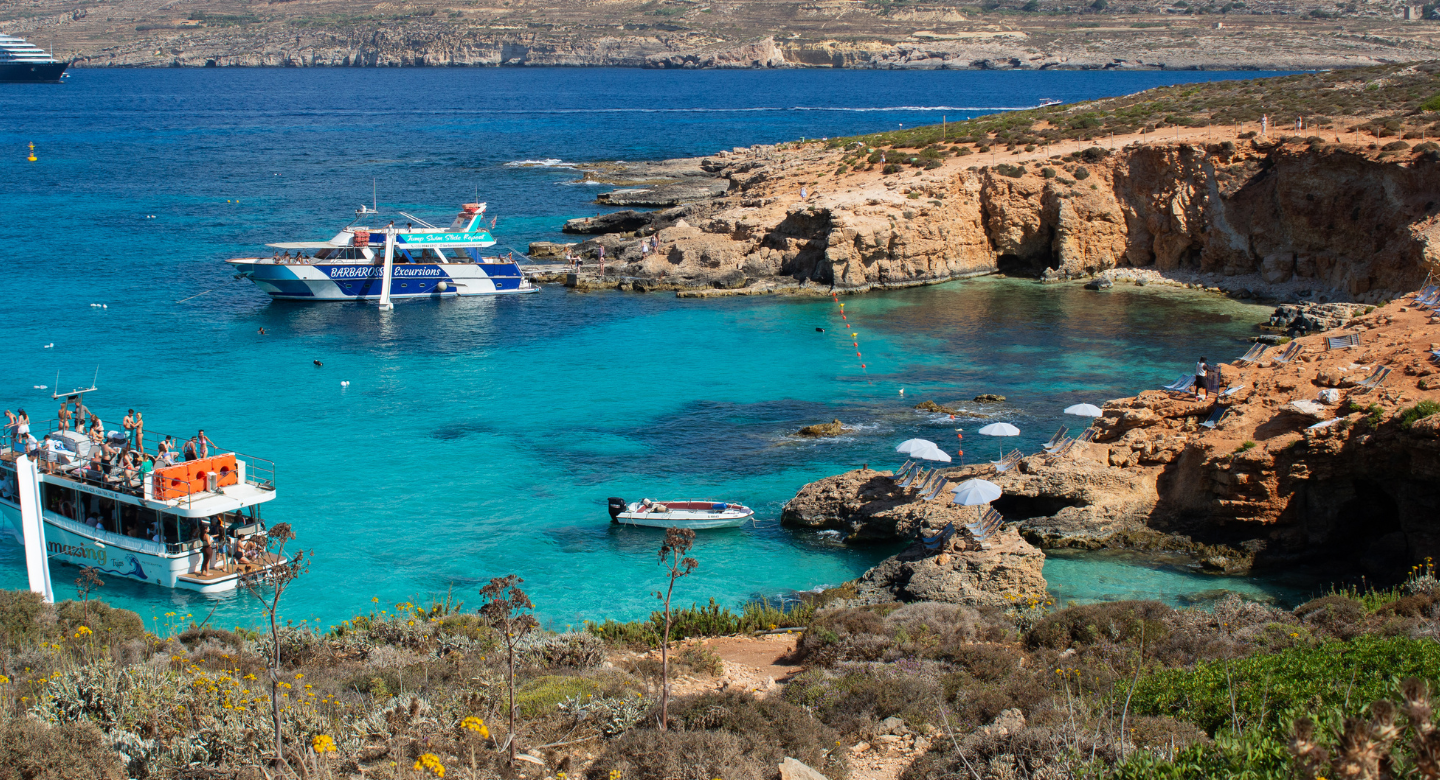 Visit Malta officials filmed telling citizens to leave deckchair-occupied beach in Comino