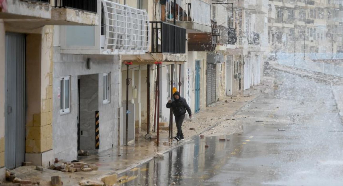 EU allocates Malta €4 million for Storm Harry