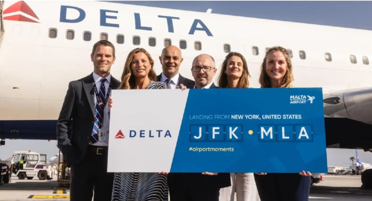 Delta seeks financial assistance to keep Malta flights in 2027